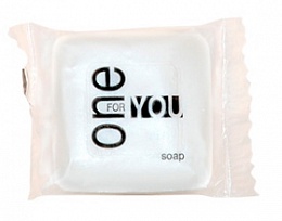 One For You одноразовое мыло для гостиниц 15 гр в упаковке flow pack